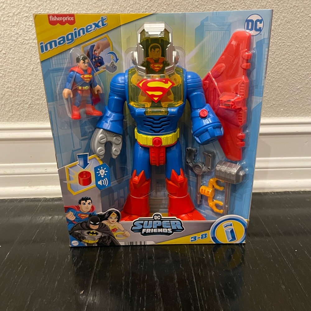 Fisher-Price Imaginext DC Super Friends Superman Action
Figure Playset